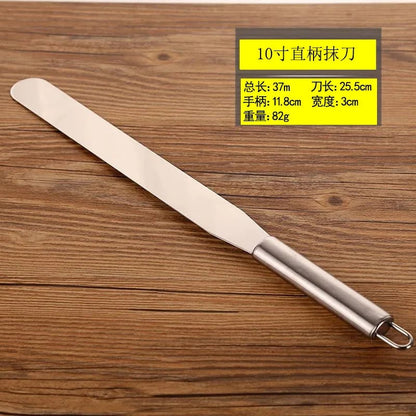 Stainless Steel Cake Spatula 6/8/10/12 Inch Icing Frosting Tool