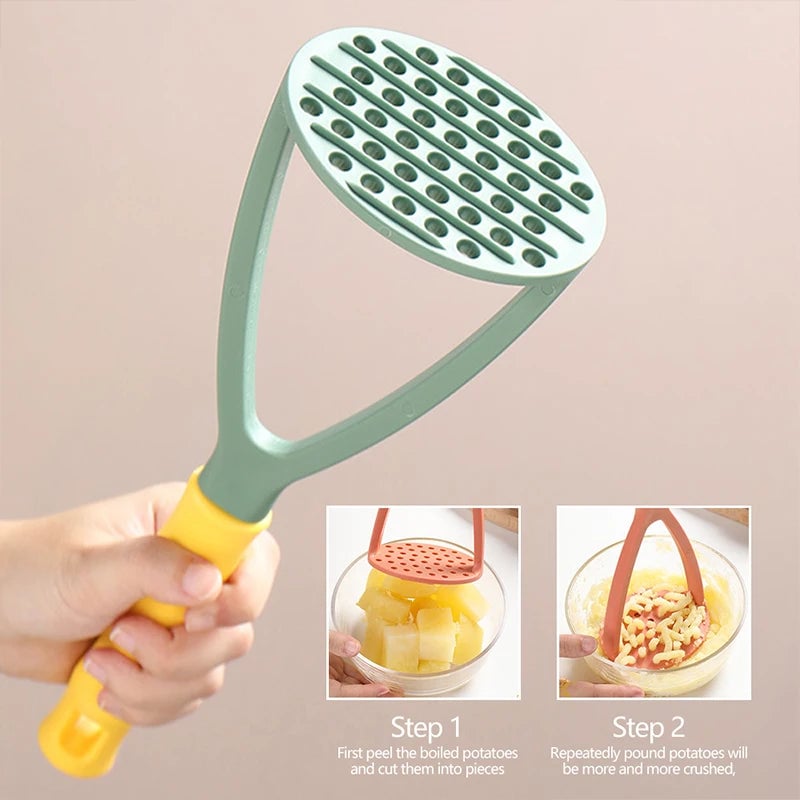 Stainless Steel Potato Ricer Masher - Professional Puree Maker