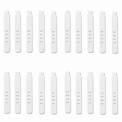 20PCS Silicone Cable Ties Reusable Wire Organizer Cord Holder Straps