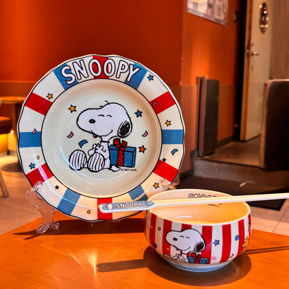 Snoopy Porcelain Bowl 4.5/6inch - Children's Cartoon Cereal Rice