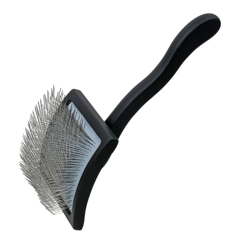 Professional Pet Deshedding Rake Long Handle Hair Remover Brush