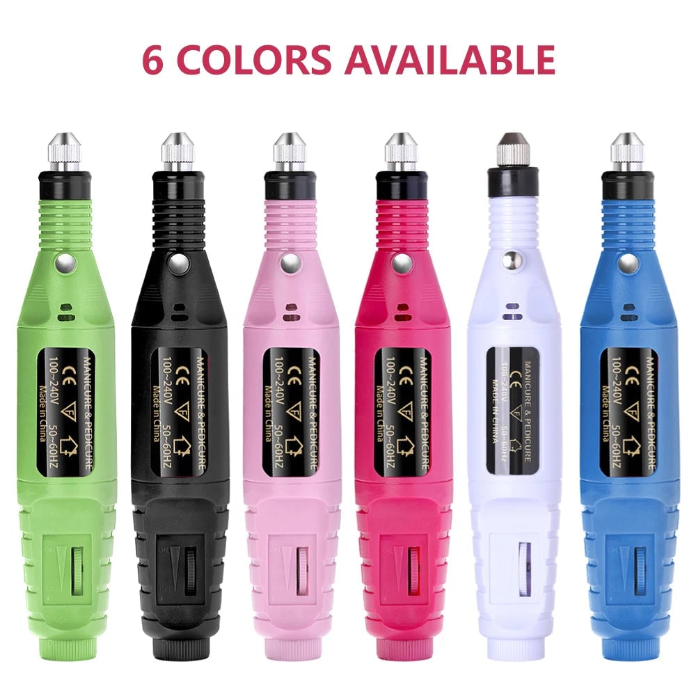 Lulaa Electric Nail Drill 35000RPM Professional Manicure Pedicure Kit