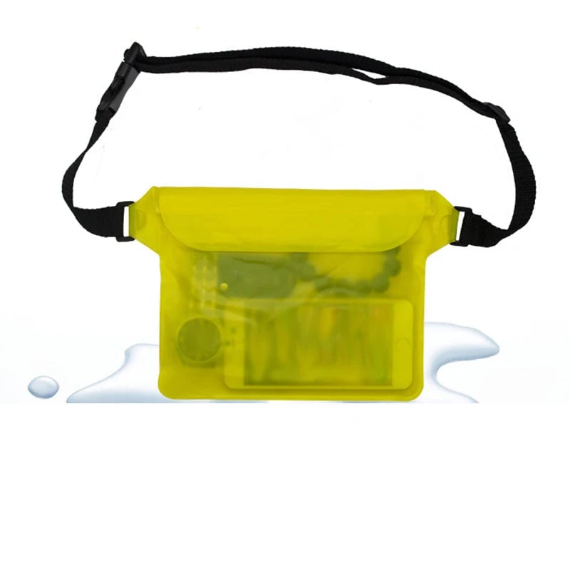 Waterproof Swimming Dry Bag - Phone Case Shoulder Waist Pack Beach