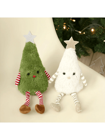 Cute Plush Christmas Tree Doll - Soft Holiday Home Party Decoration