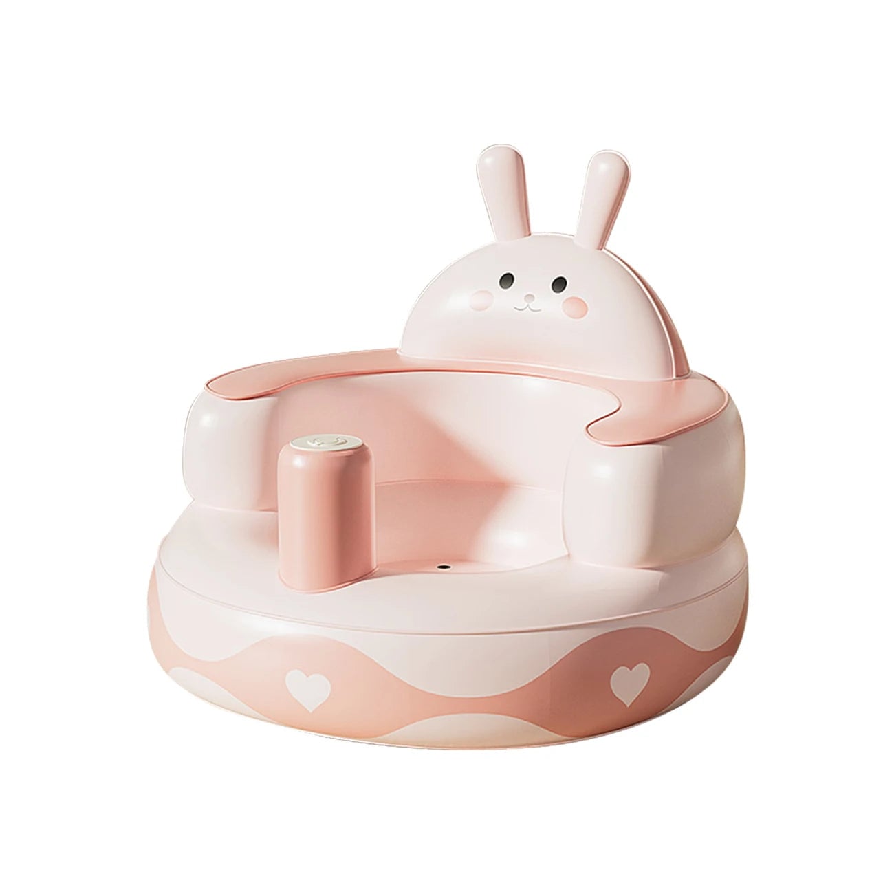 Inflatable Baby Floor Seat Built-in Air Pump 3+ Months Sit Me Up Chair