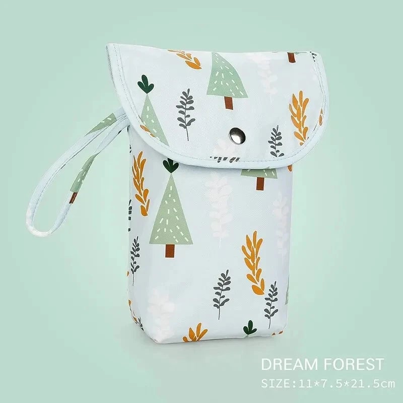 Waterproof Baby Diaper Bag Wet Dry Compartment Stroller Organizer