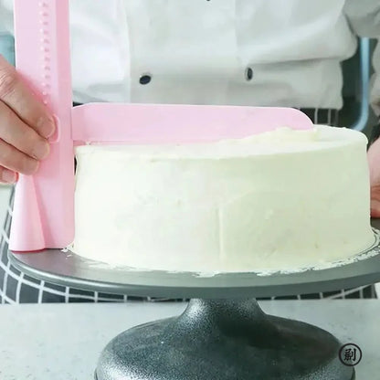 Professional Cake Scraper Smoother Fondant Spatula Decorating Tool