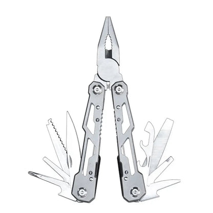 Stainless Steel Multi-Tool Pliers - Folding Camping Survival Tool
