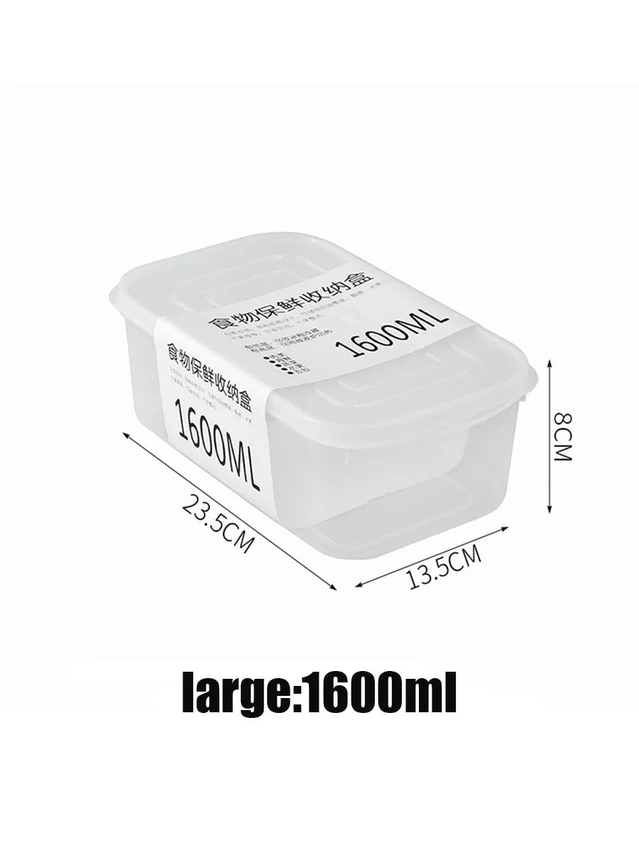 Airtight Food Storage Containers Set - Fresh Produce & Meat Crisper