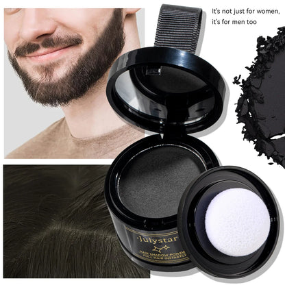 4 Color Waterproof Hair Root Touch Up Powder - Instant Hairline Concealer