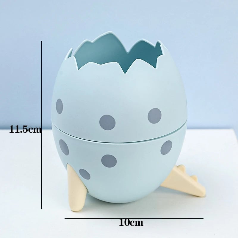Detachable Dinosaur Egg Pen Holder - Desktop Organizer Storage Box