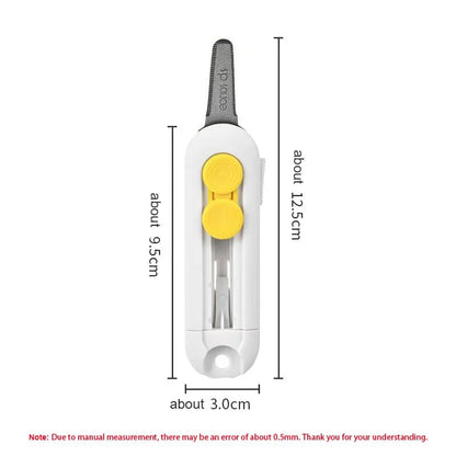 Magnetic Mini Box Cutter - Portable Folding Knife Replaceable Blade