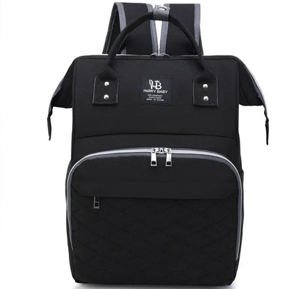 Large Waterproof Maternity Backpack USB Charging Port Nappy Bag