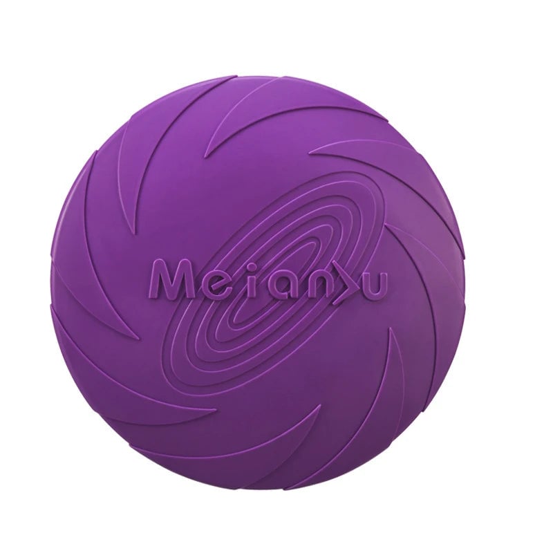 Silicone Flying Disc Dog Training Toy - Outdoor Interactive Pet Play