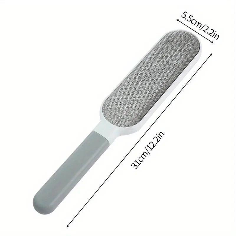 Double Sided Manual Pet Hair Remover Lint Brush Furniture Clothes