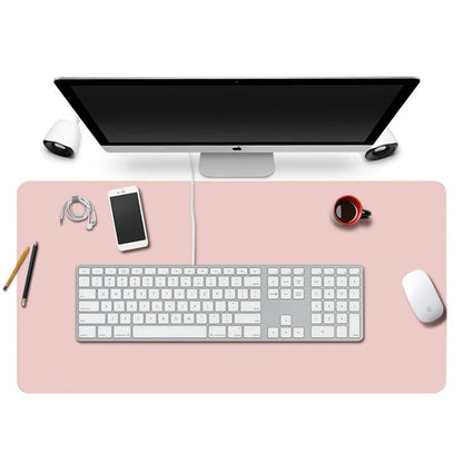 Large Office Desk Pad 600x300mm PU Leather Waterproof Mouse Mat