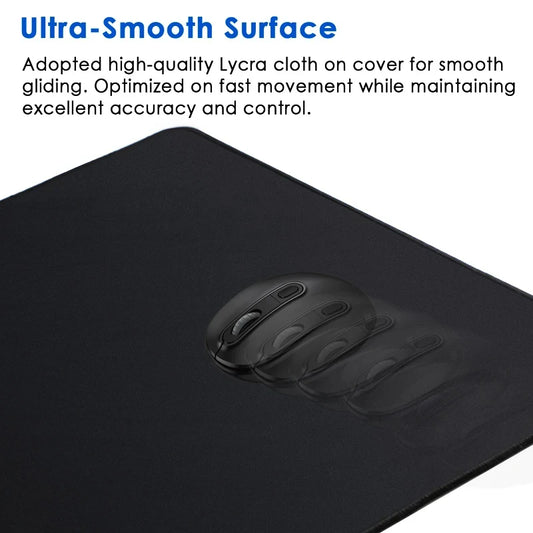 Large Gaming Mousepad Anti-Slip Rubber Base Stitched Edge CS GO LOL