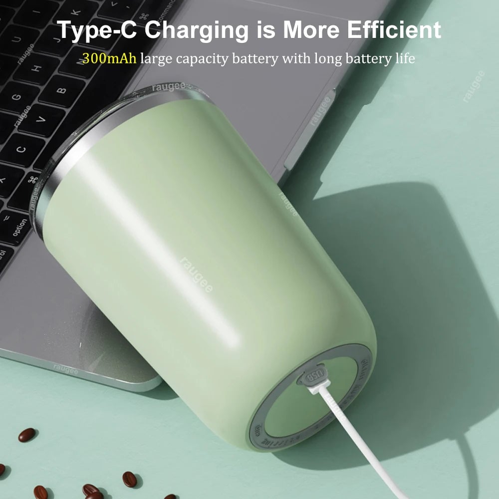 Rechargeable Portable Electric Blender 380ml USB Mixing Bottle