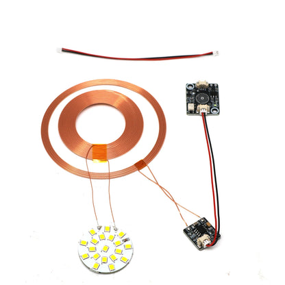 DC 12V Maglev Wireless Power Supply LED Lamp Transmitter Receiver