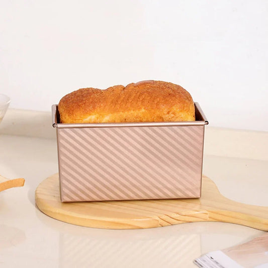 Non-Stick Loaf Pan with Lid - Oven Safe Bread Baking Pan