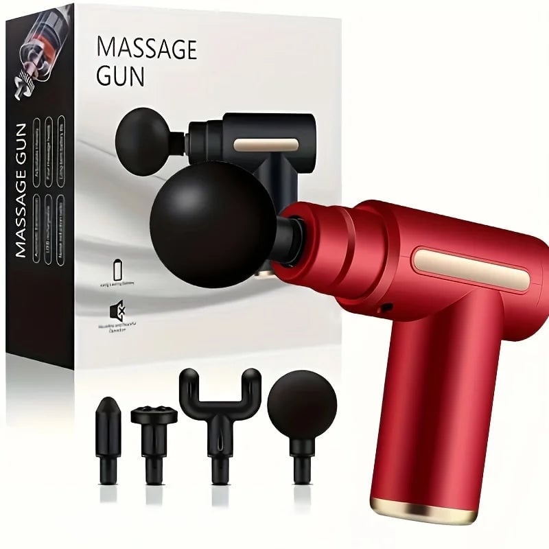 Mini Deep Tissue Fascia Gun - Adjustable Speed Lightweight Massage