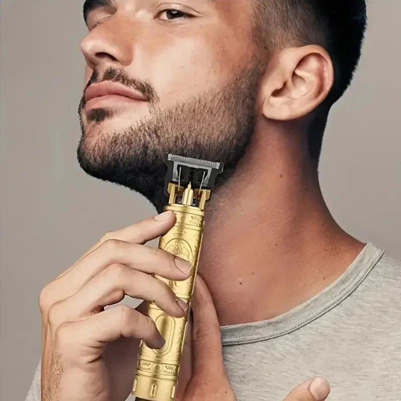 USB Electric Hair Clipper Beard Trimmer Dragon Buddha Design Pro