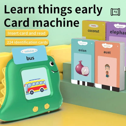 Trilingual Dinosaur Learning Machine - Talking Flash Cards EN/ES/FR