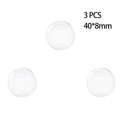 Clear Rubber Door Knob Wall Shield - Self-Adhesive Door Stopper Pad