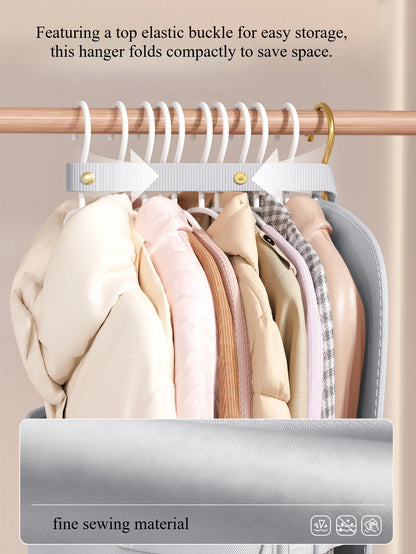 Vacuum Compression Hanging Storage Bag 50% Space Saving Down Jackets
