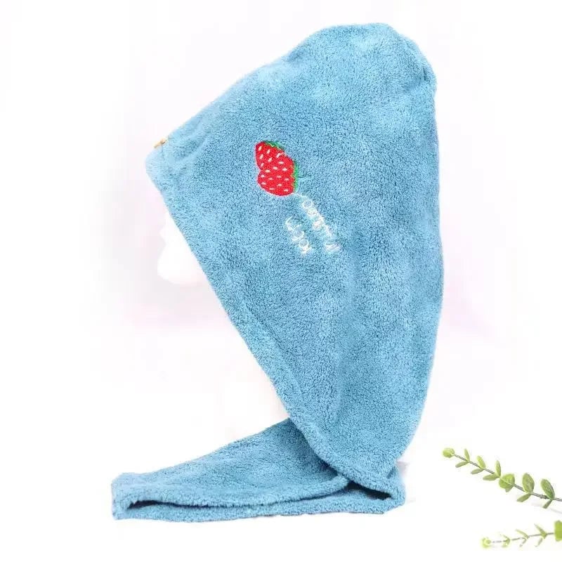 Microfiber Hair Towel - Anti Frizz Quick Dry for Beach & Shower