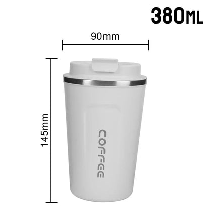 380/510ML Double Wall Stainless Steel Leak-Proof Travel Thermos Mug
