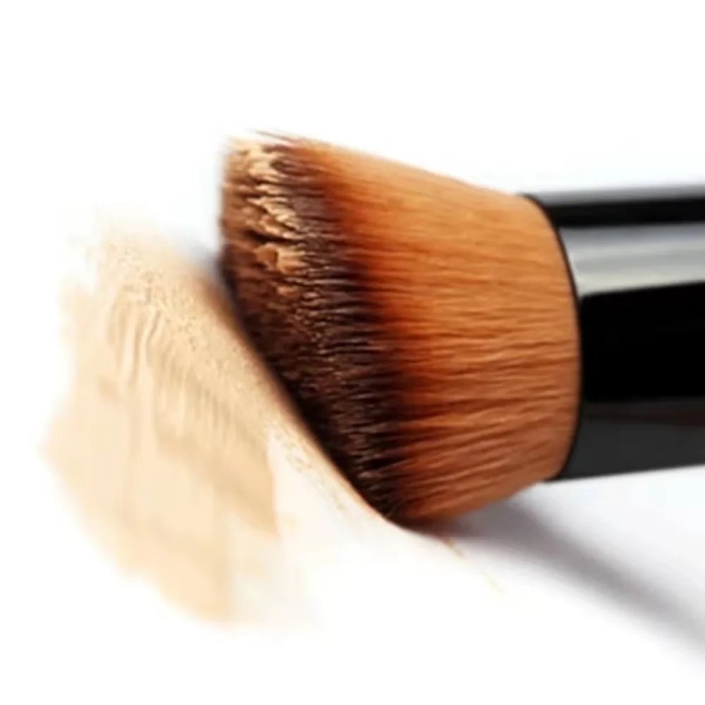 Dense Kabuki Foundation Brush - Professional Powder & Blush Tool