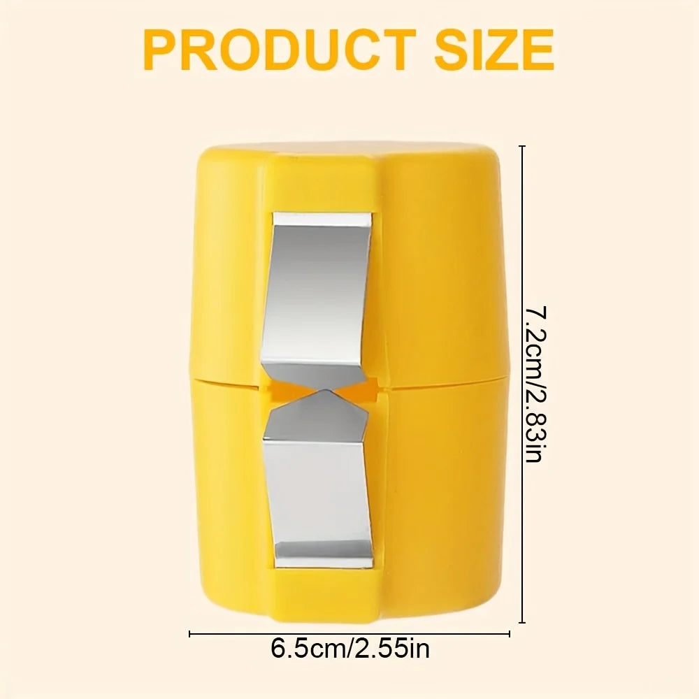 3 PCS Egg Shell Opener, 2025 New Egg Cracker for Raw Eggs, Hard Boiled Egg Peeler Egg Cube Egg Separator Handheld Tool