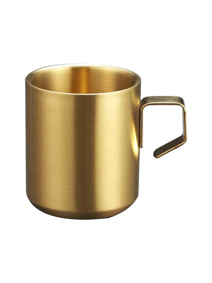 Stainless Steel Double Wall Insulated Coffee Mug with Handle 12oz