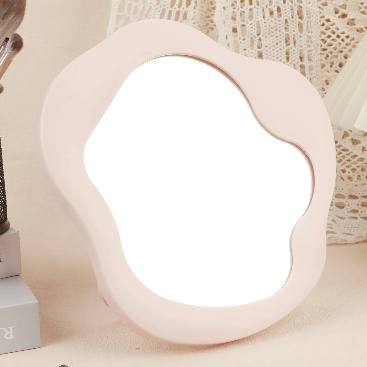 Tabletop Makeup Mirror - Adjustable Vanity Mirror for Bedroom Decor