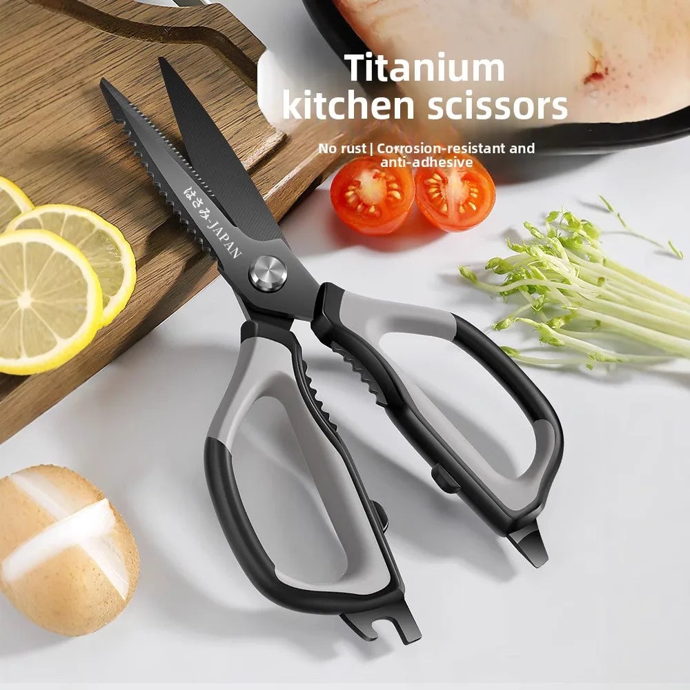 Stainless Steel Kitchen Scissors All Purpose Cooking Shears Meat Fish