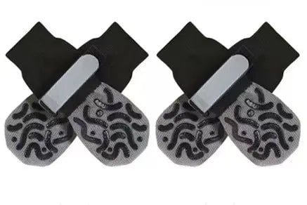 4-Pack Anti-Slip Dog Socks Double Layer Paw Protection Hard Floors