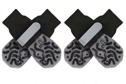 4-Pack Anti-Slip Dog Socks Double Layer Paw Protection Hard Floors