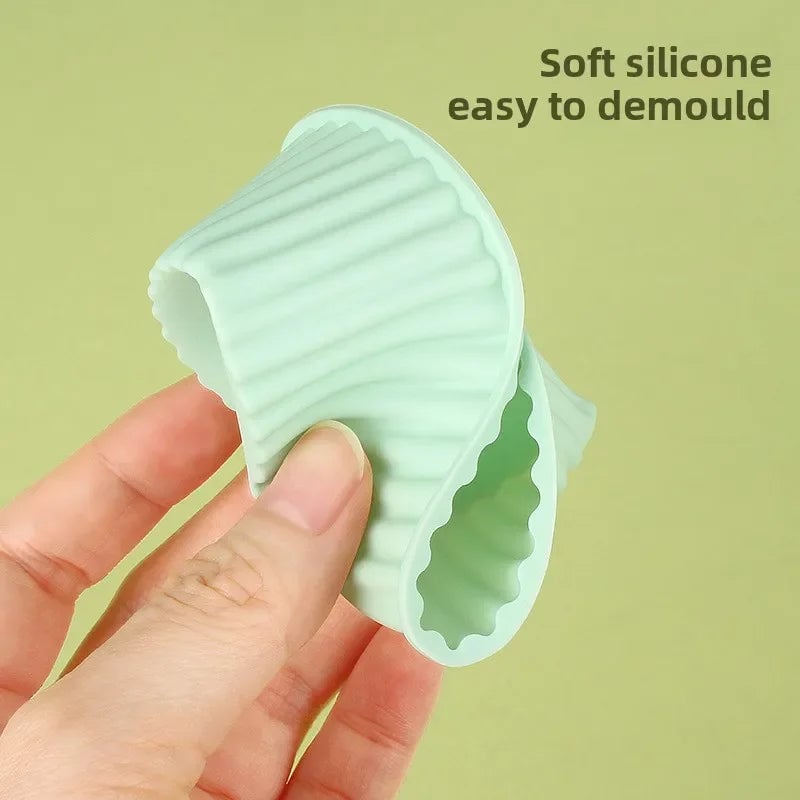 Silicone Air Fryer Cake Mold - Reusable Oven Baking Bowl Pudding