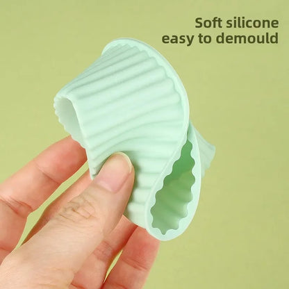 Silicone Air Fryer Cake Mold - Reusable Oven Baking Bowl Pudding