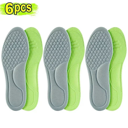 Memory Foam Orthopedic Insoles 10pk - Deodorizing Antibacterial