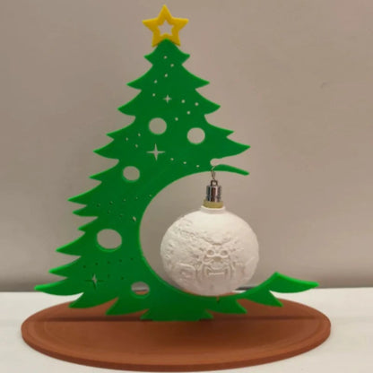 DIY Hollow Ball Christmas Tree Decoration Tabletop Xmas Ornament