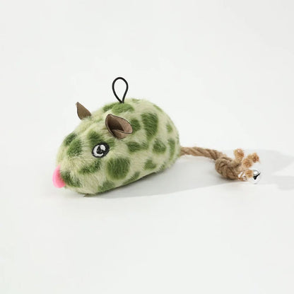 Squeaky Mouse Cat Toy Interactive Kitten Chew Toy Boredom Relief