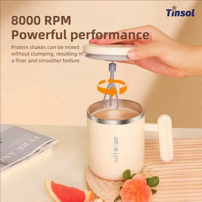 Mini Electric Portable Blender 380ml USB Rechargeable Protein Shake
