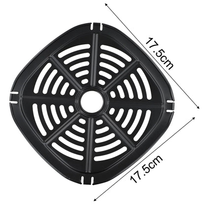 Air Fryer Basket Replacement Grill Pan with Food Divider Tray