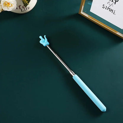 Retractable Finger Pointer Stick – Stainless Steel Telescopic Teaching Pointer