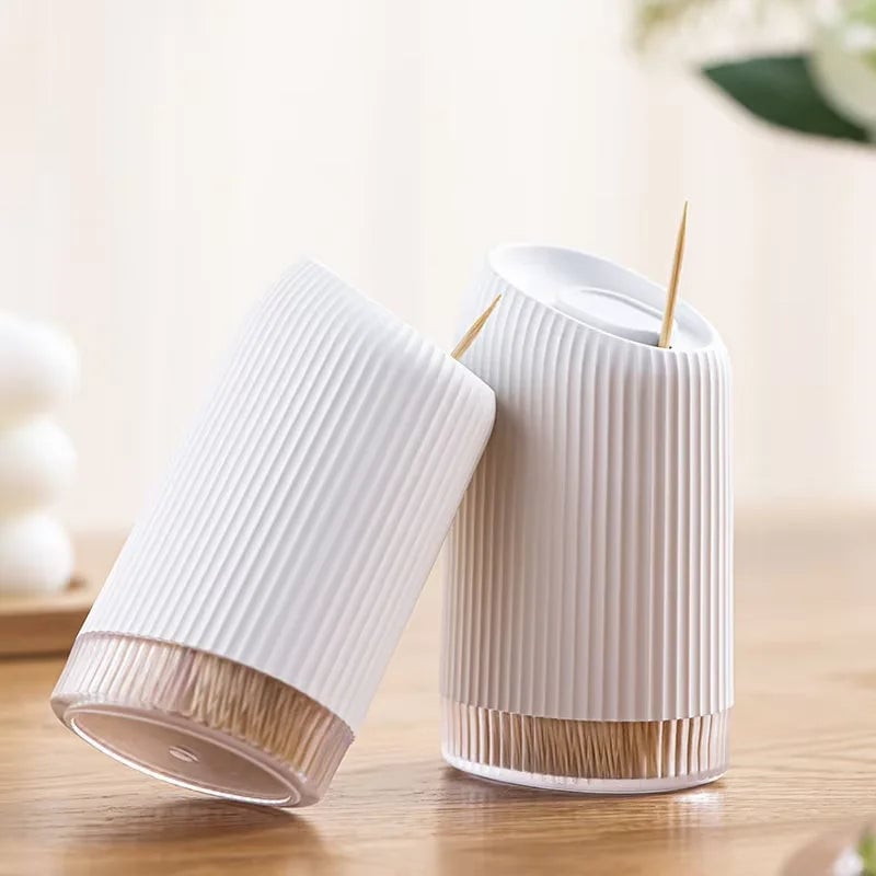 Elegant Toothpick Dispenser - Holds 600 Toothpicks, Portable Reusable