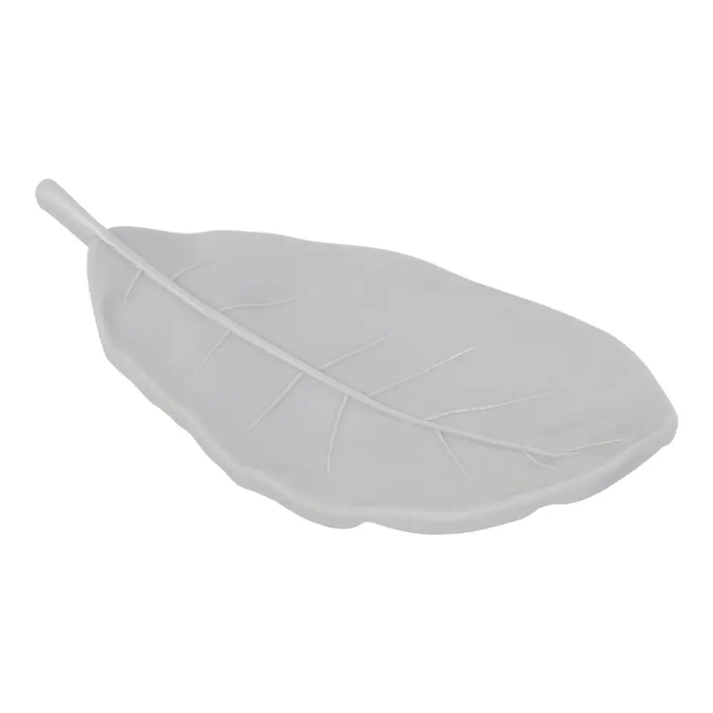 Leaf Shape Soap Dish Holder - Durable Bathroom Kitchen Organizer