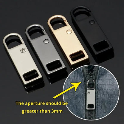 Detachable Zipper Pull Replacement Set - Multi Color 4/8pcs Jeans