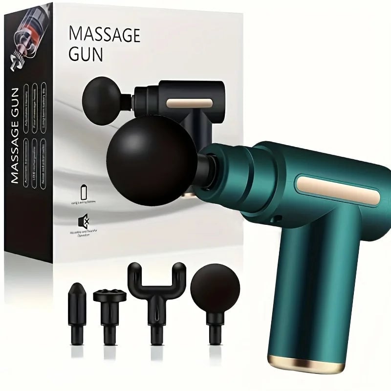 Mini Deep Tissue Fascia Gun - Adjustable Speed Lightweight Massage